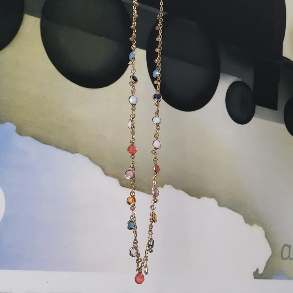 🦄Loft Long Gem Necklace🦄 - Picture 2 of 8